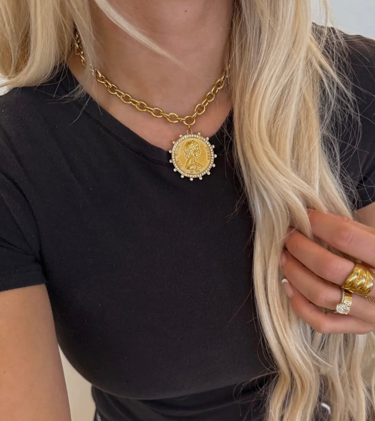 Big Coin Necklace