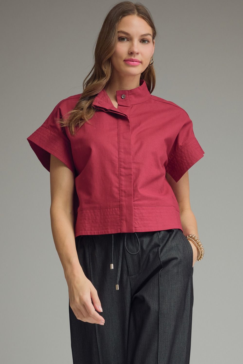 Merlot Blouse