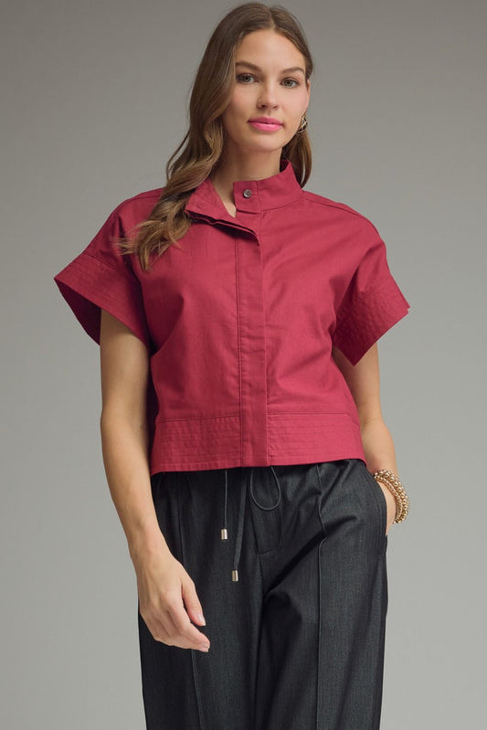 Merlot Blouse