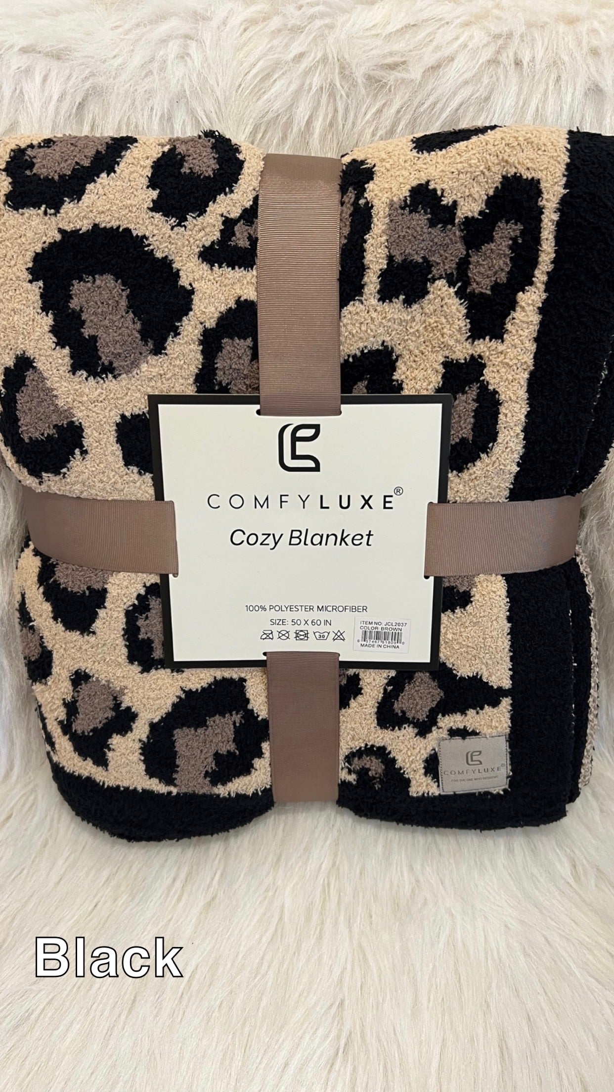 Comfy Leopard Blanket-2 Colors