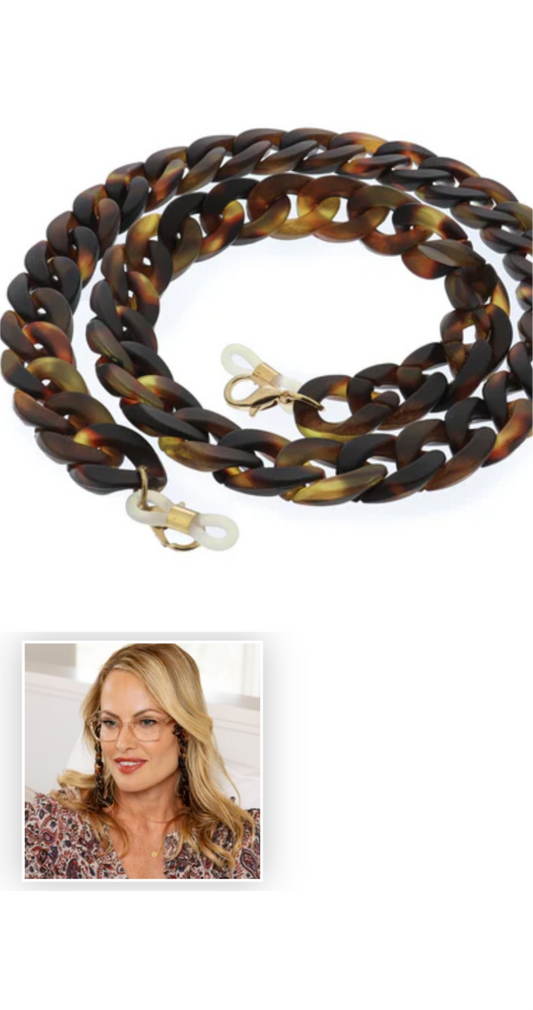 Peepers Tortoiseshell Link Chain