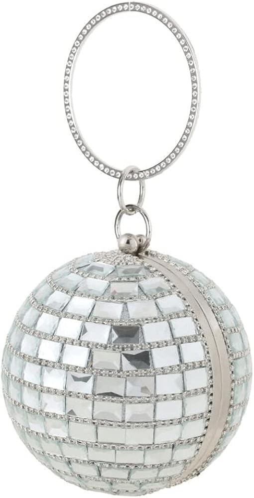 Rhinestone Disco Ball Purse