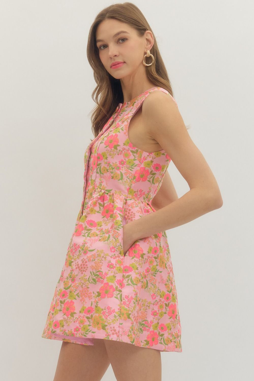 Flower Shop Mini Dress