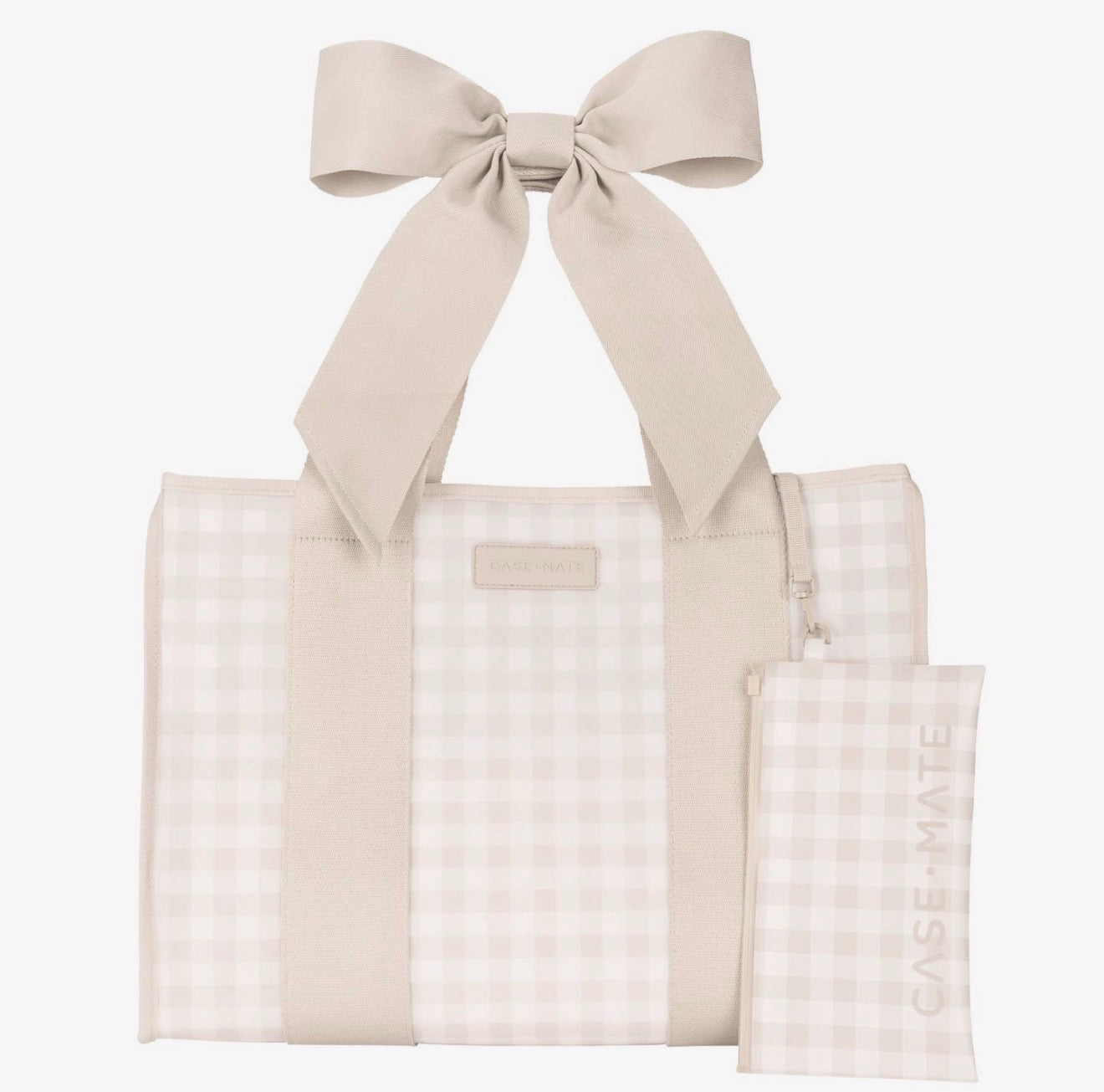 Latte Gingham Bow Jelly
Tote Bag Case~Mate