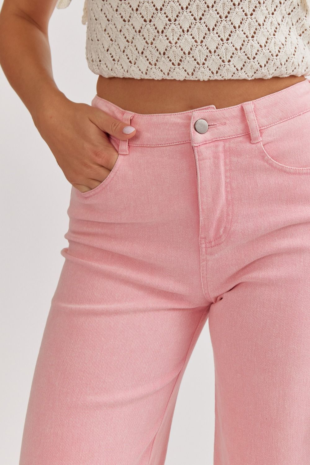 Groovy Pink Jean