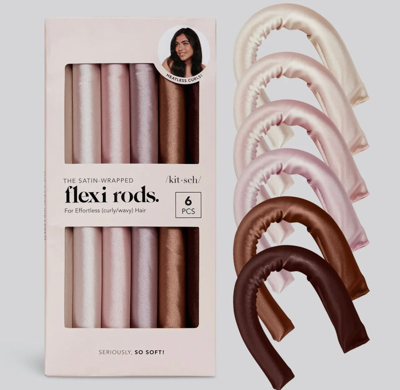 Kit*sch Rosewood Satin Flexi Rods