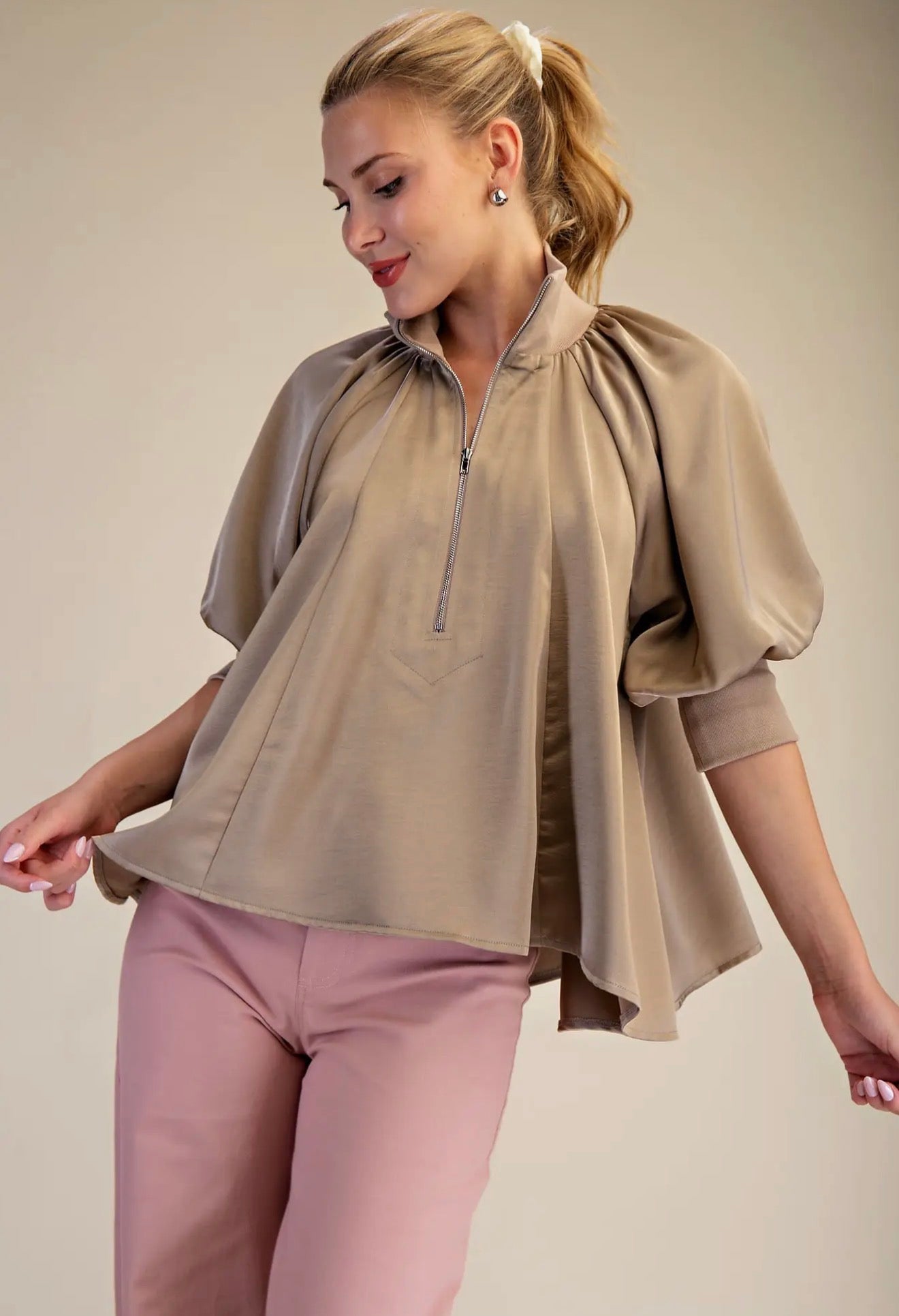 Love Me Mocha Blouse