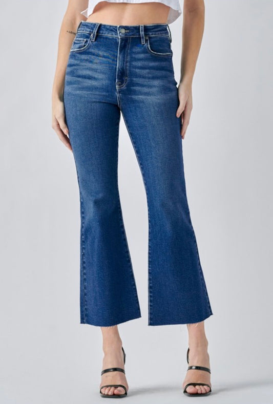 Hidden Happi Clean Crop Flare Jeans