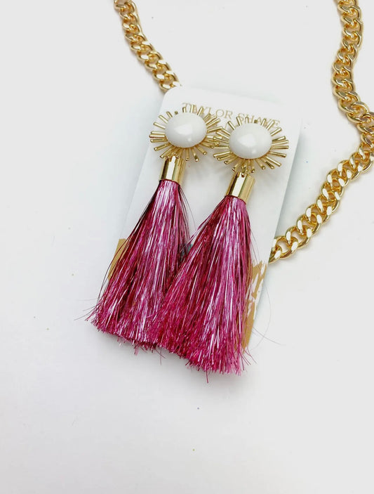 Charlotte Metallic Tassels