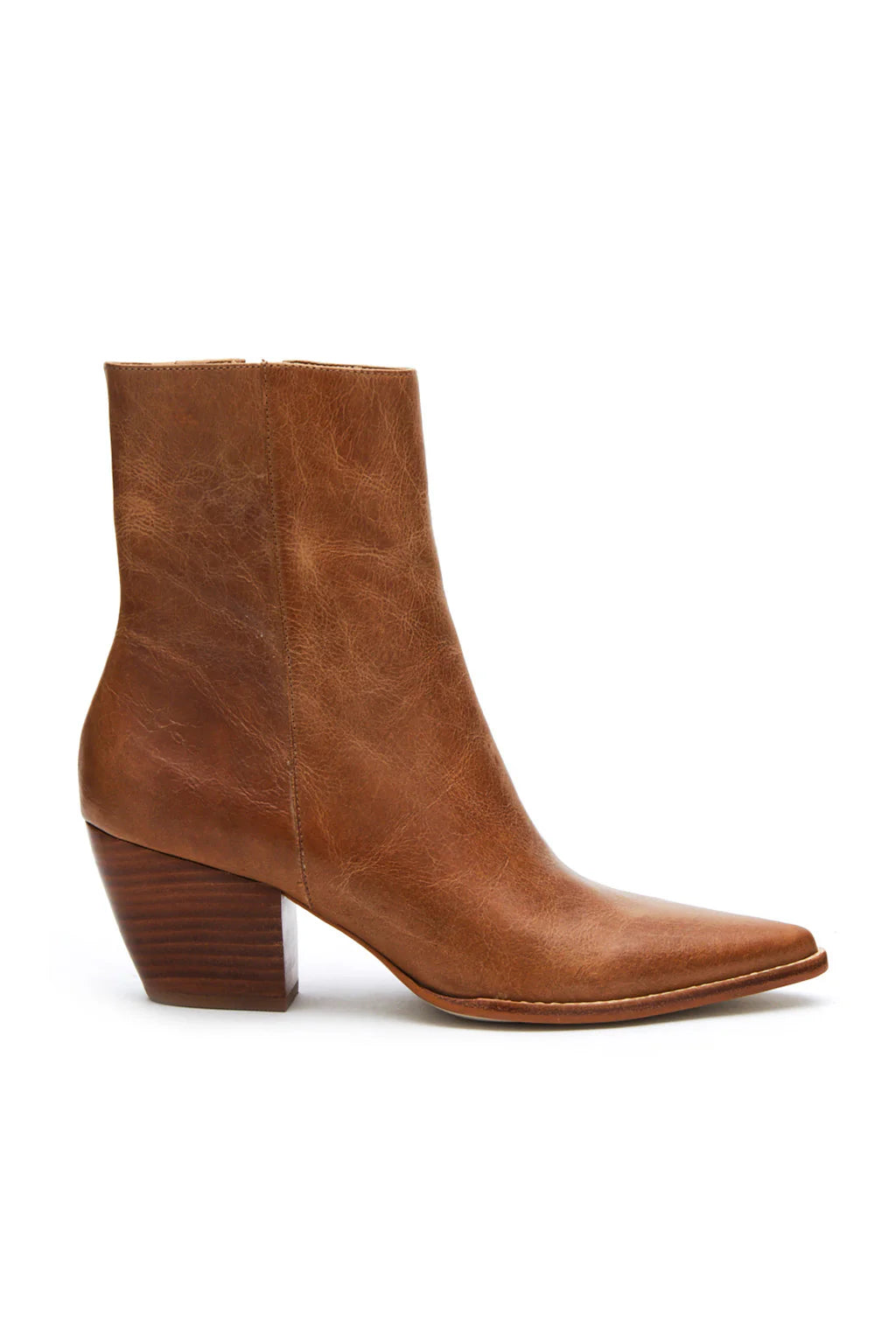Caty Vintage Tan Leather Boots~Matisse