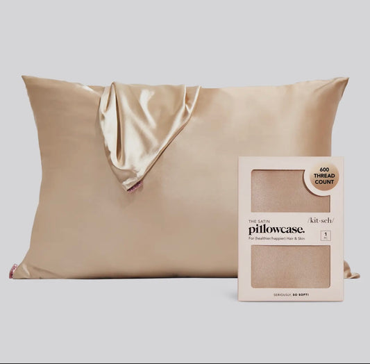 Kit*sch Standard Pillowcase Champagne