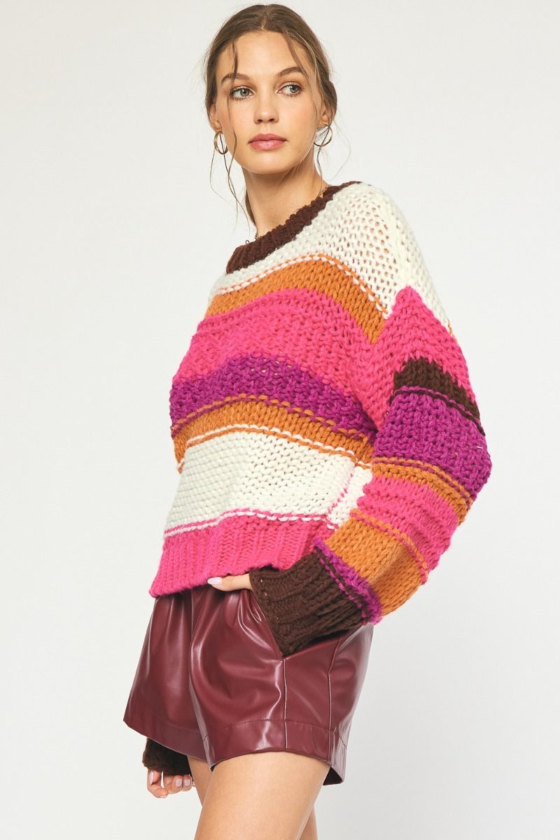 Fallin’ Hard Knit Sweater