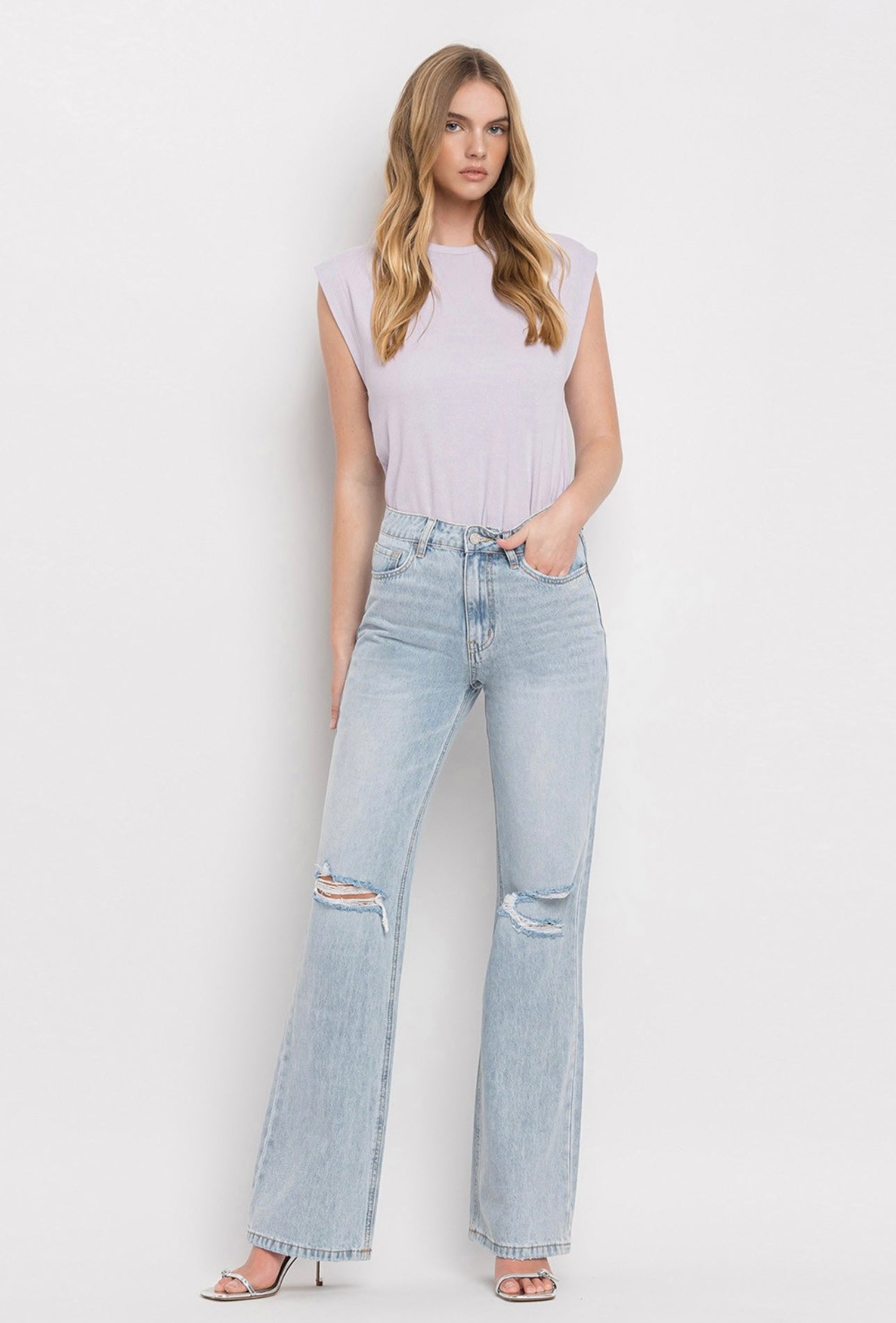 90’S Vintage Flare Vervet Jeans