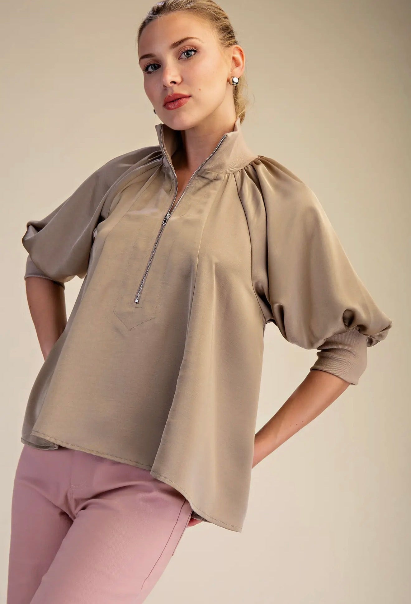 Love Me Mocha Blouse