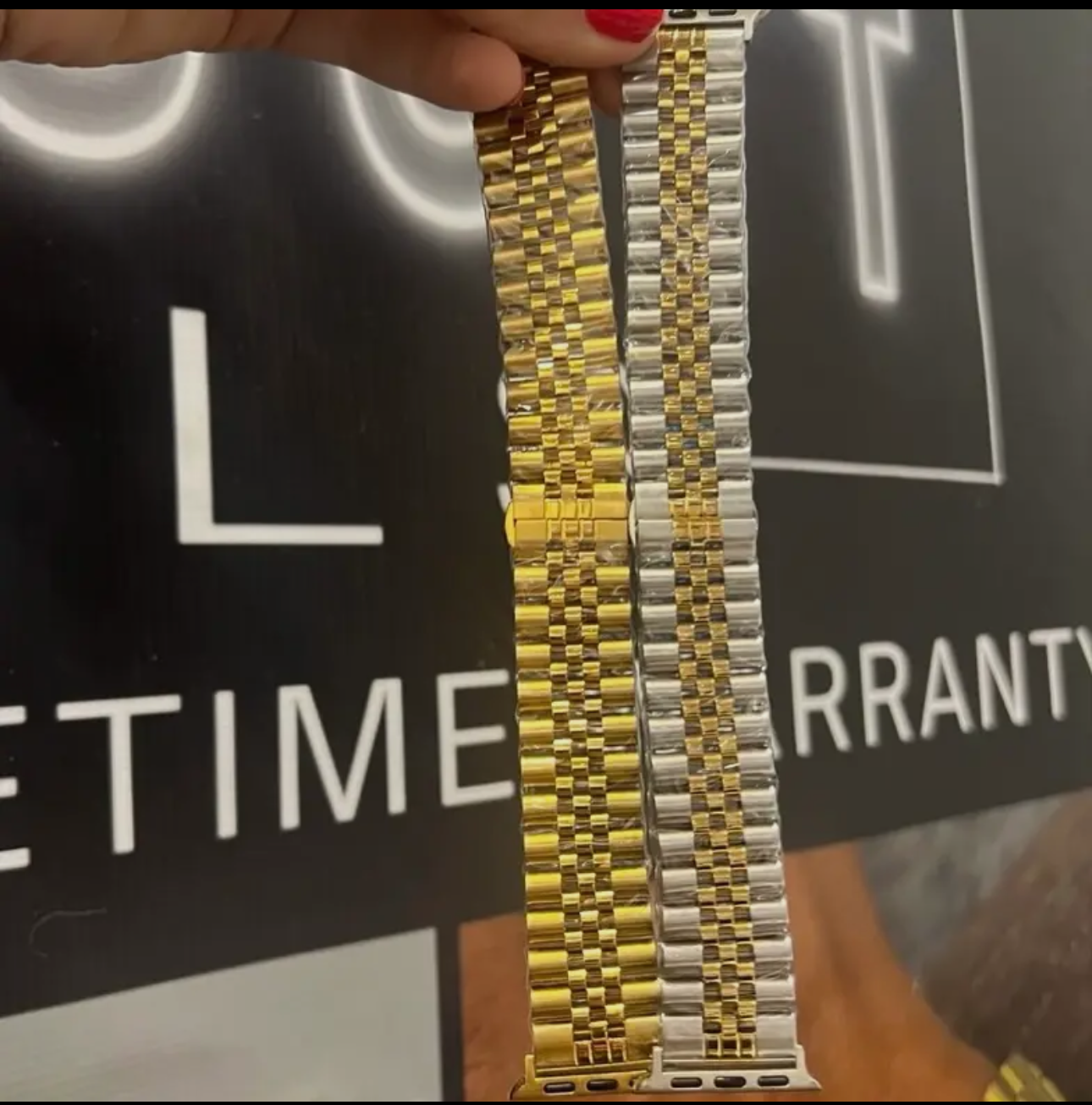 Apple Watch Band- Gold