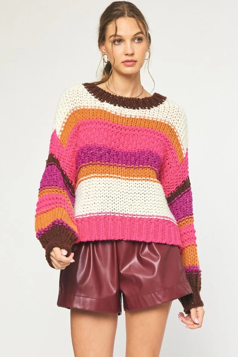 Fallin’ Hard Knit Sweater