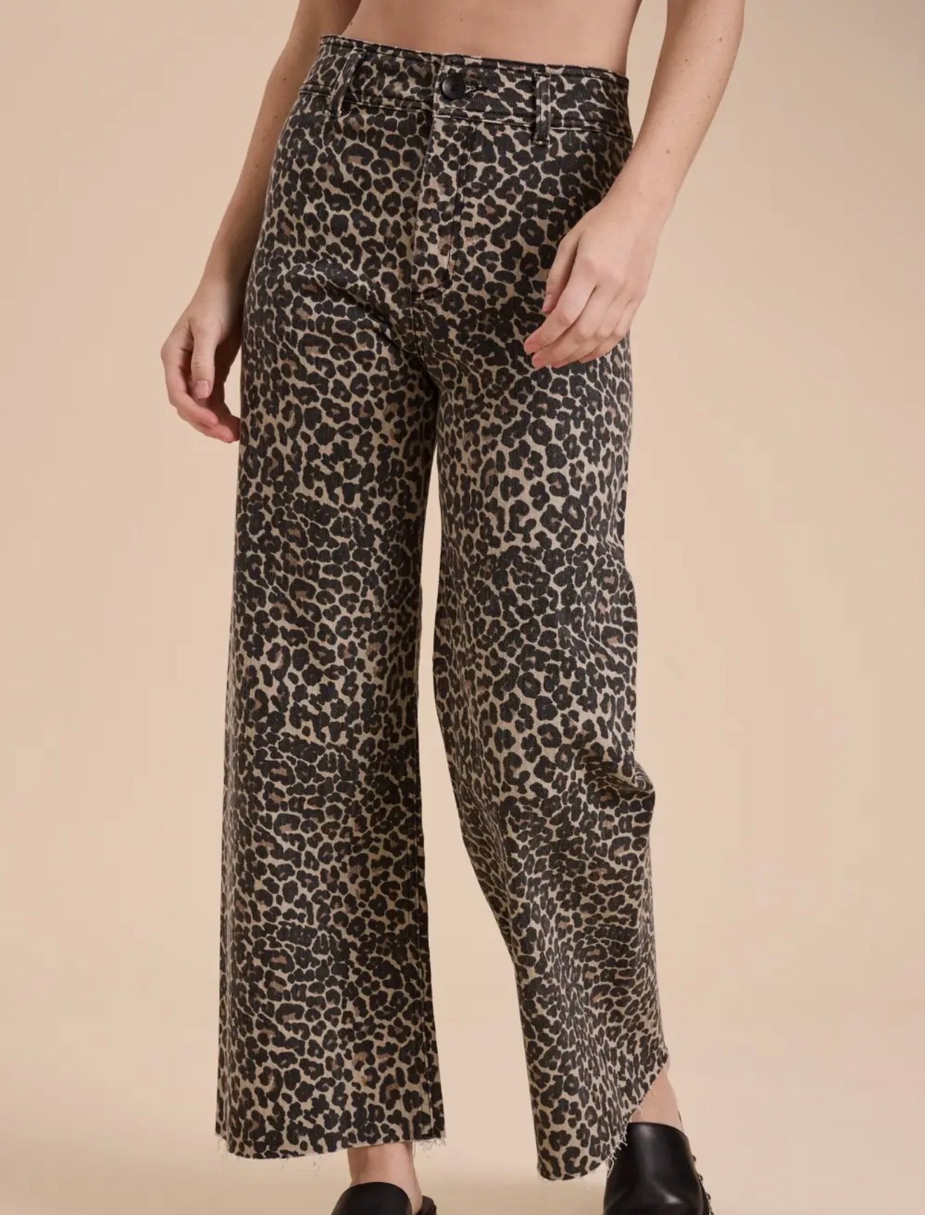 Miou Muse Leopard licious Denim Jeans