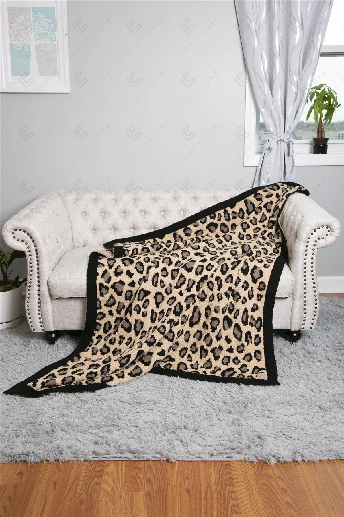 Comfy Leopard Blanket-2 Colors