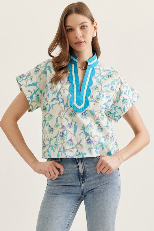 Bright Side Floral Blouse