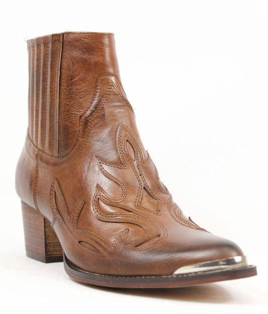 Mary Whiskey Cowgirl Booties