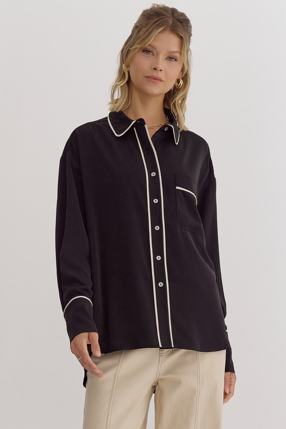 Long Sleeve Button Up