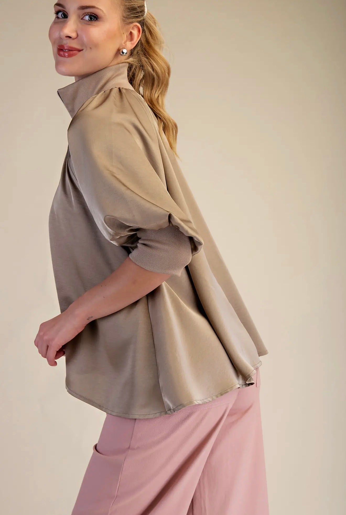 Love Me Mocha Blouse
