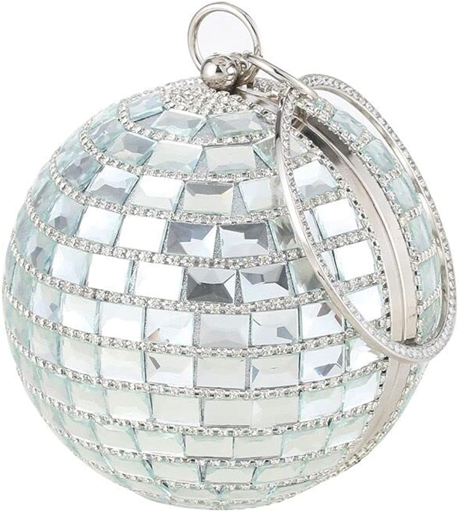 Rhinestone Disco Ball Purse