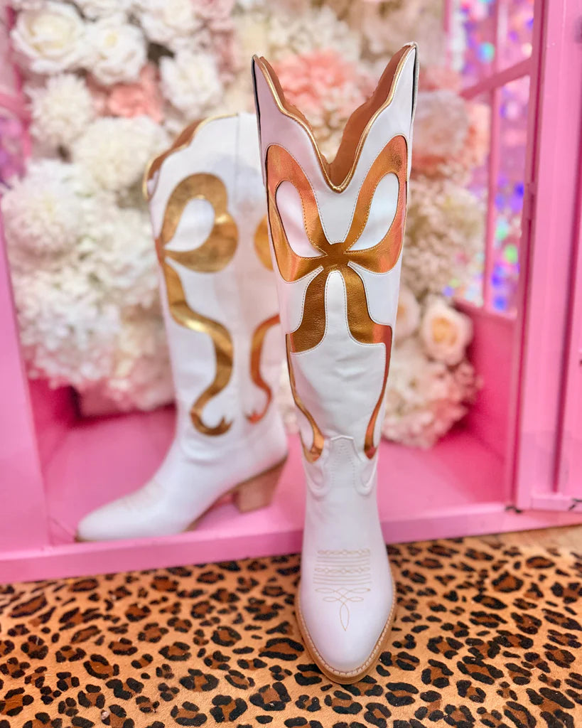Fancy Girl~Cowgirl Bow Boots
