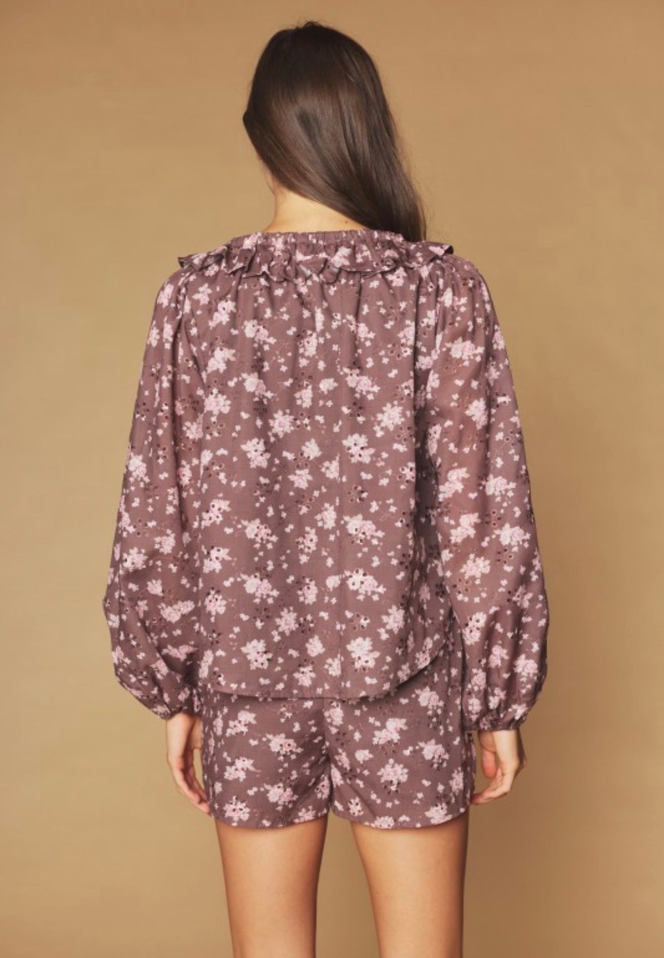 Georgia Floral Ruffle Set