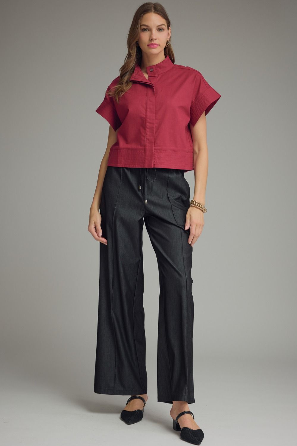 Merlot Blouse