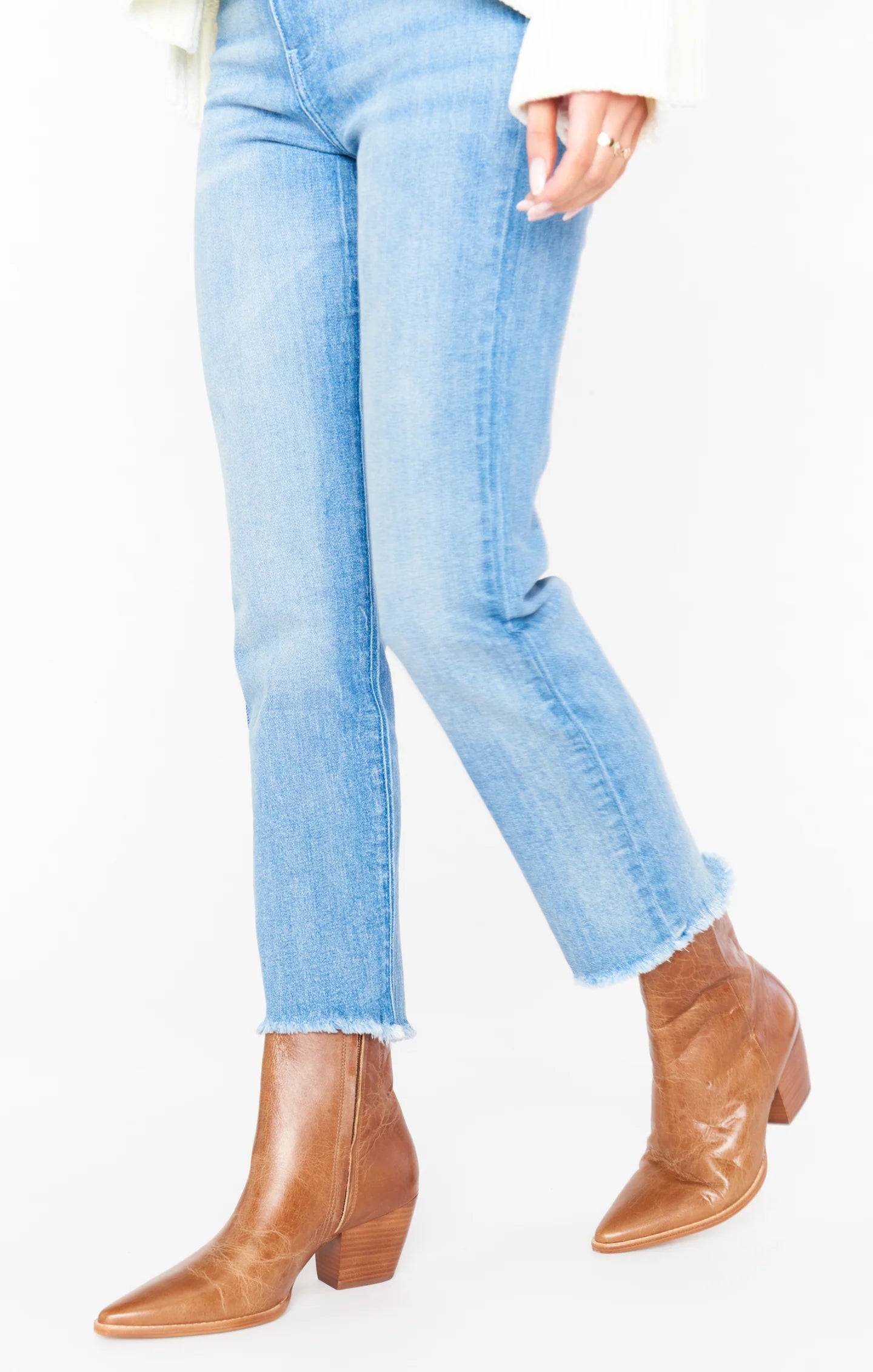 Caty Vintage Tan Leather Boots~Matisse