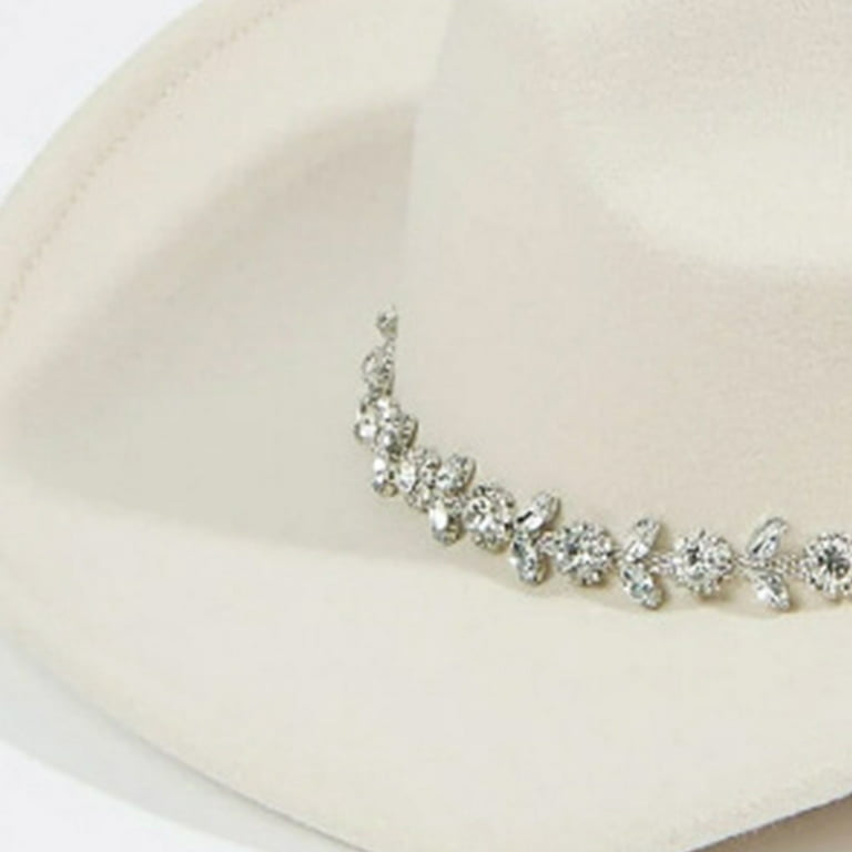 Felt Rhinestone Cowgirl Hats