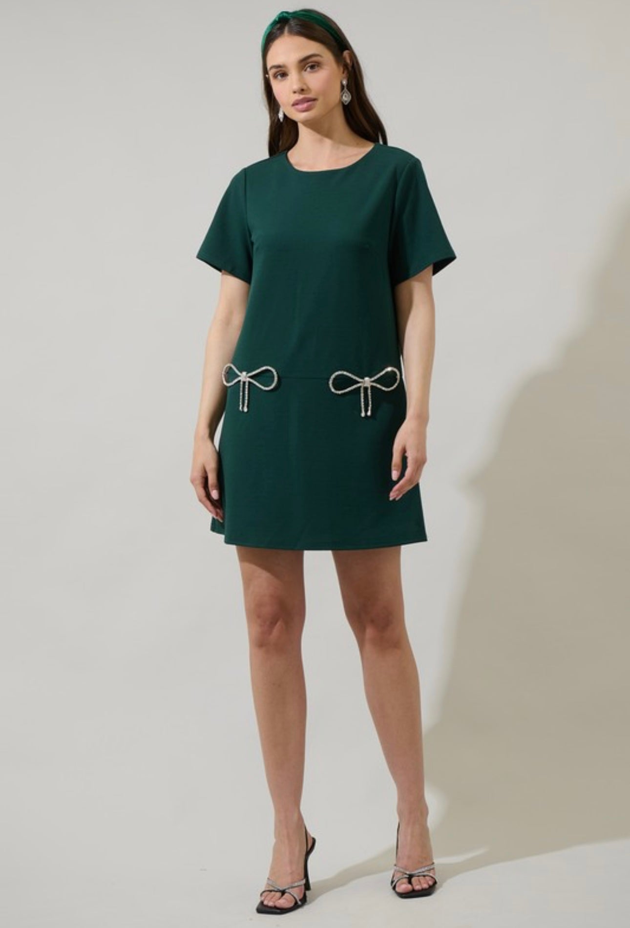 Benicia Bow Mini Dress