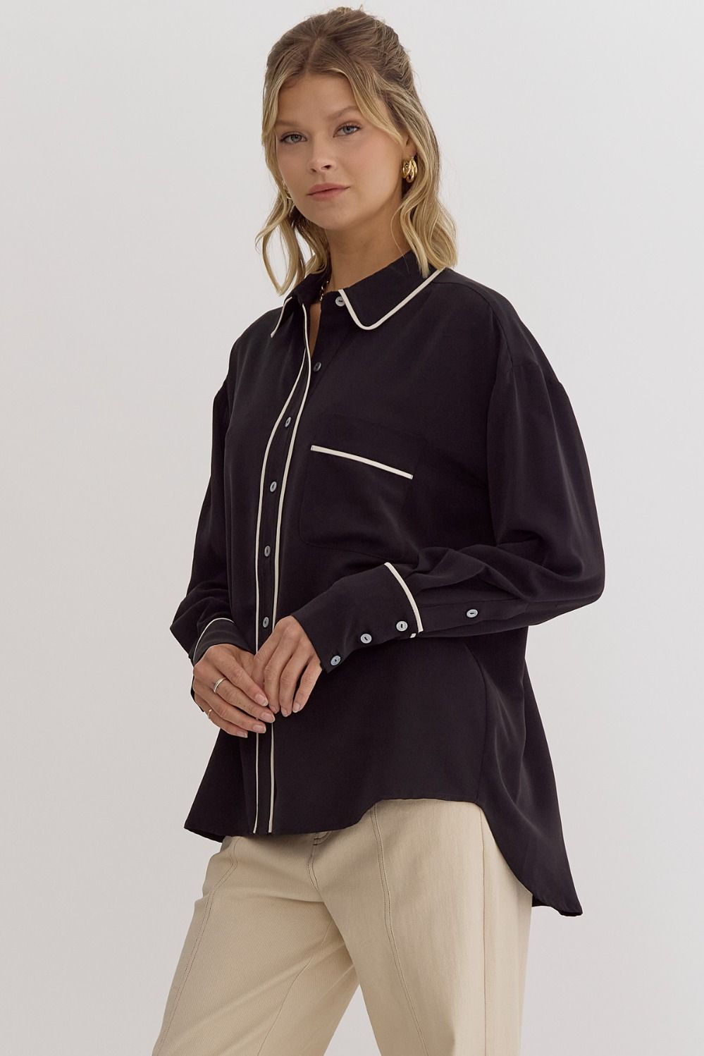 Long Sleeve Button Up