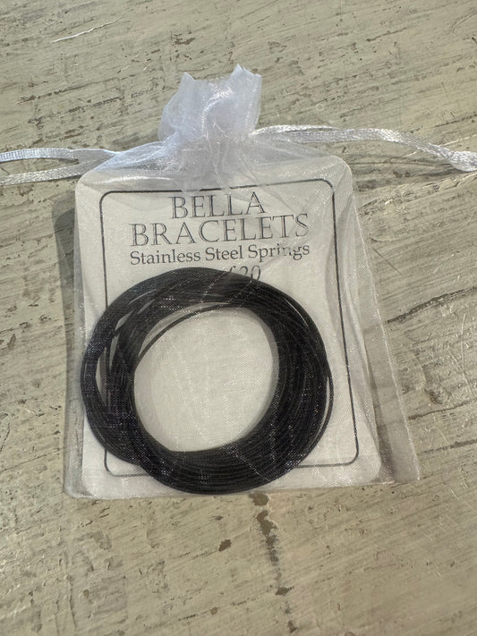 Black Bella Bracelets-Black