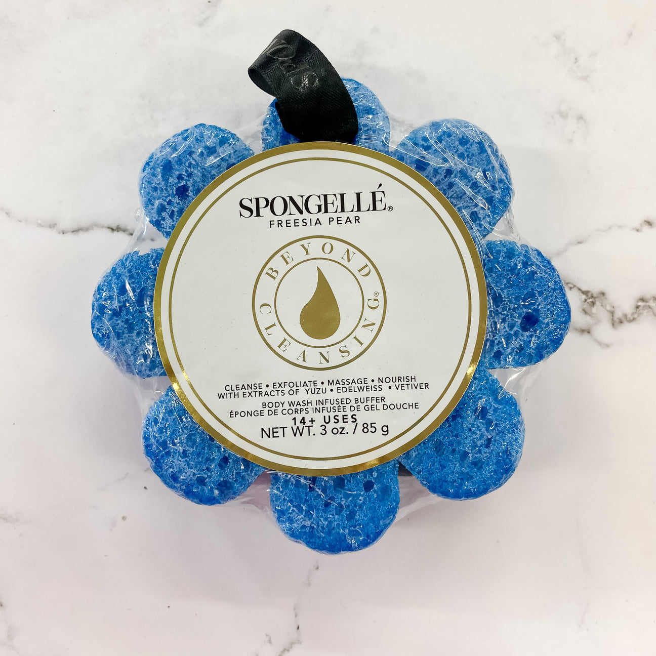 Spongelle Flower Soap Buffer- Freesia Pear