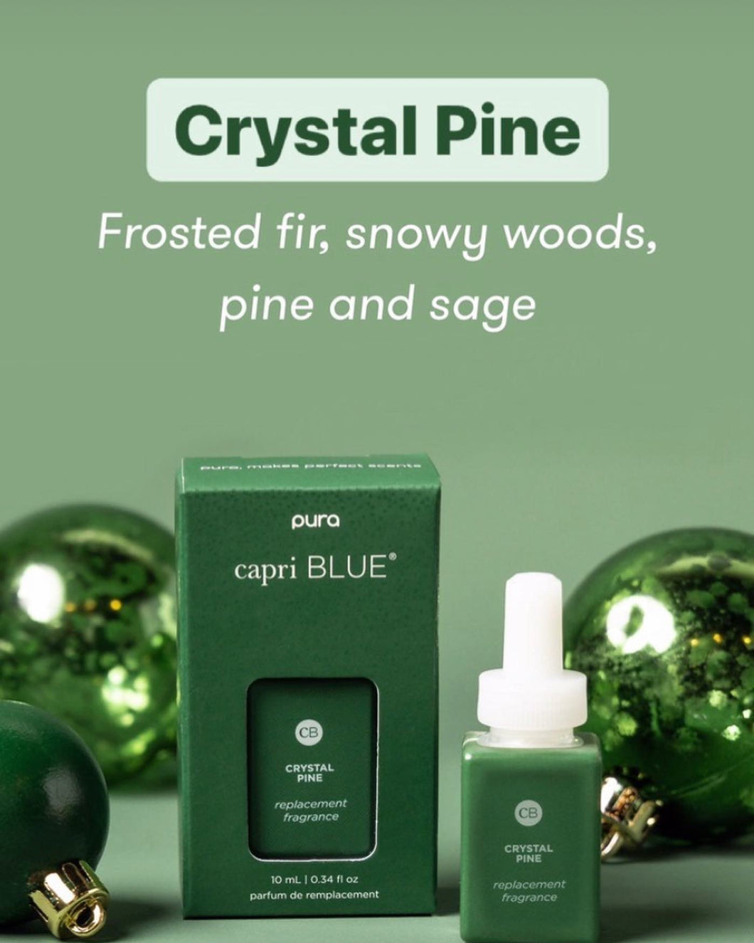 Capri Blue Refill- Crystal Pine