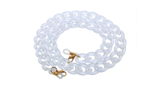 Peepers White Frost Link Chain