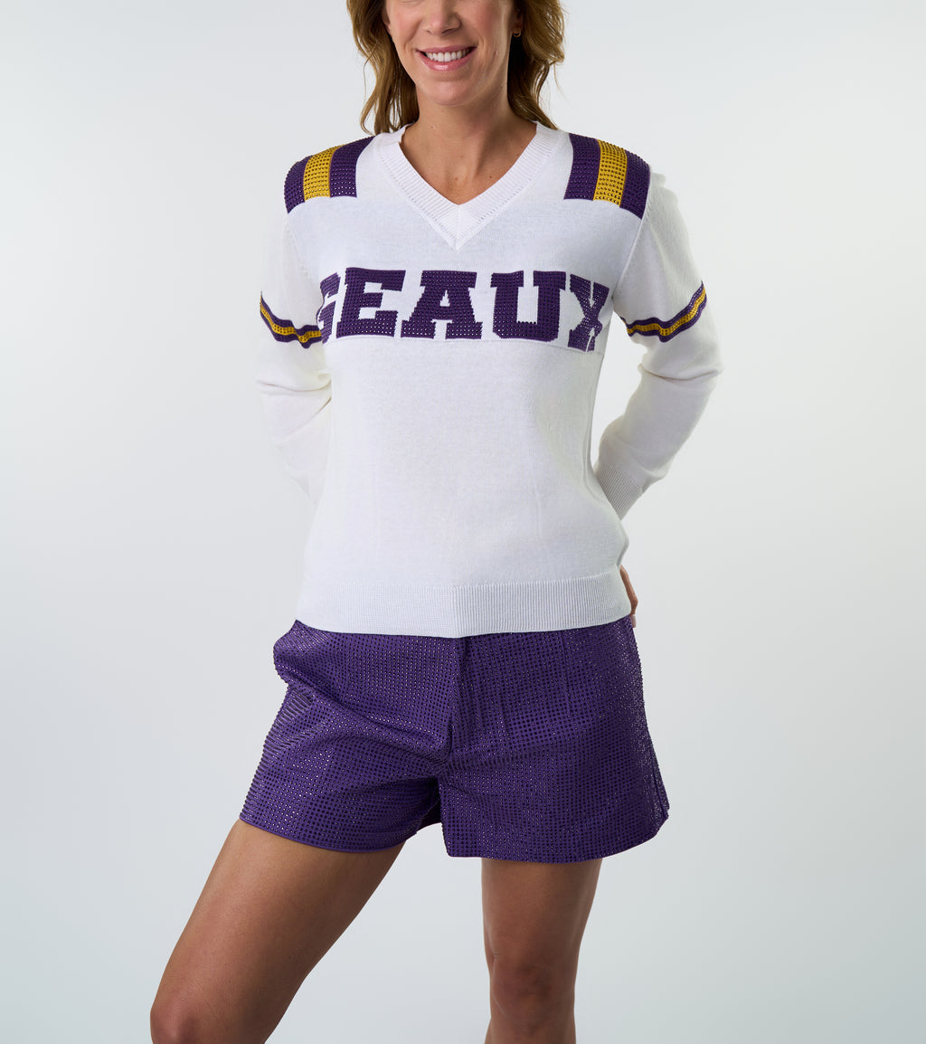 Geaux LSU Sweater-Sparkle City