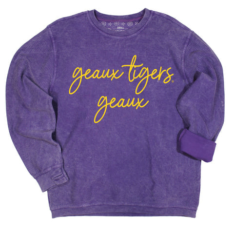 Geaux Tigers Geaux Corded Pullover