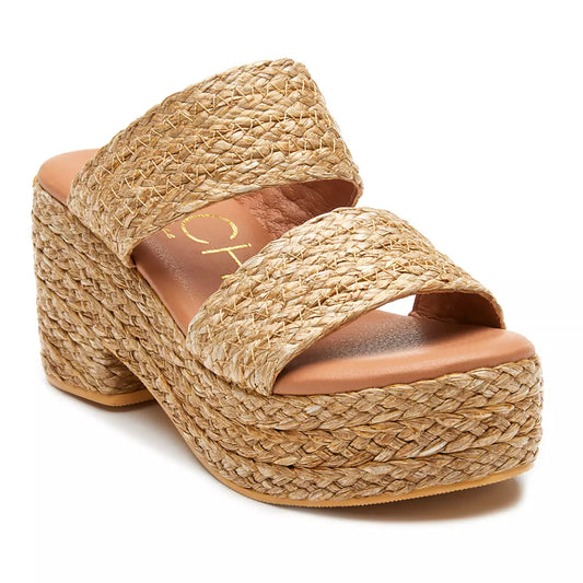 Beach Ocean Ave Platform Sandal