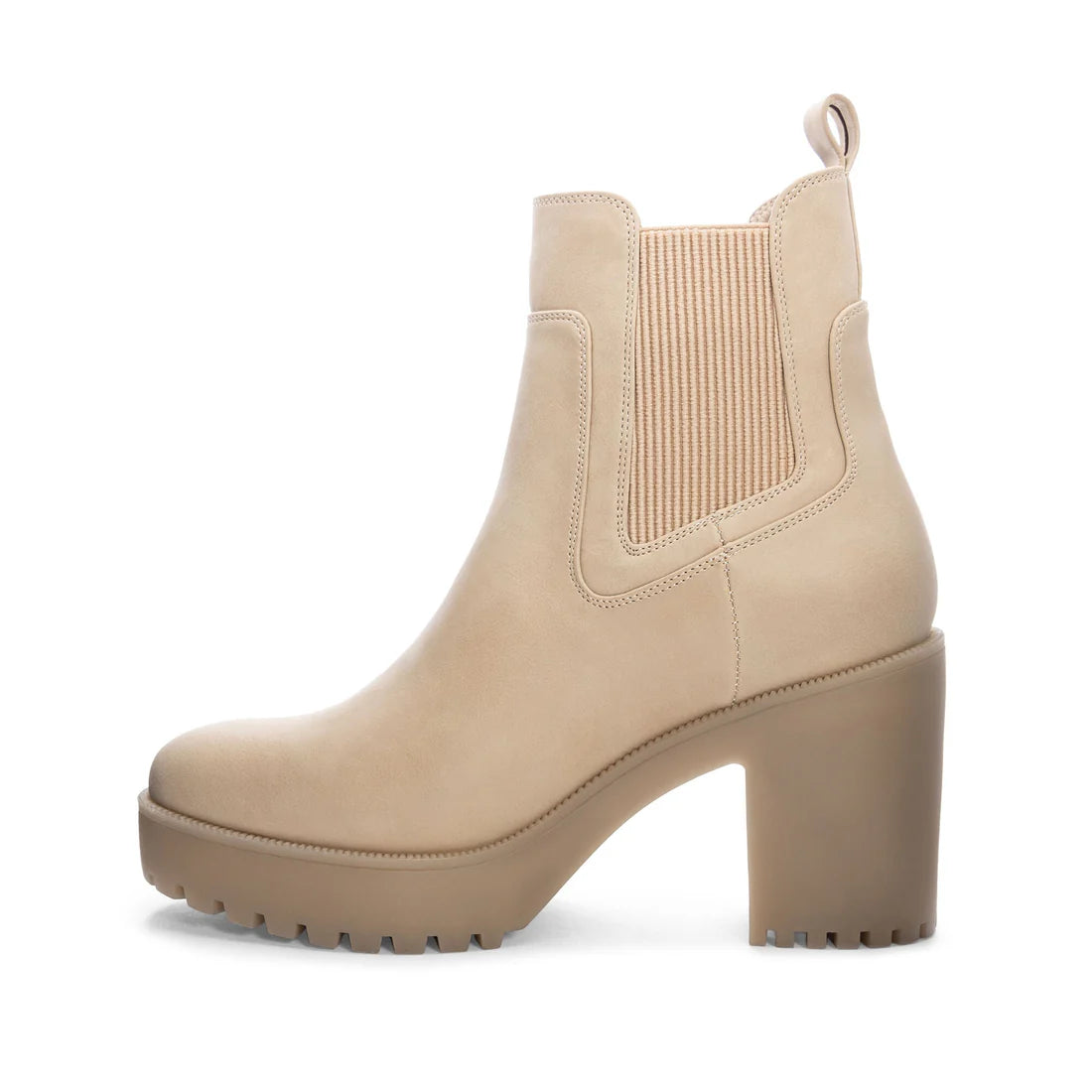 Good Day Nubuck Natural Booties