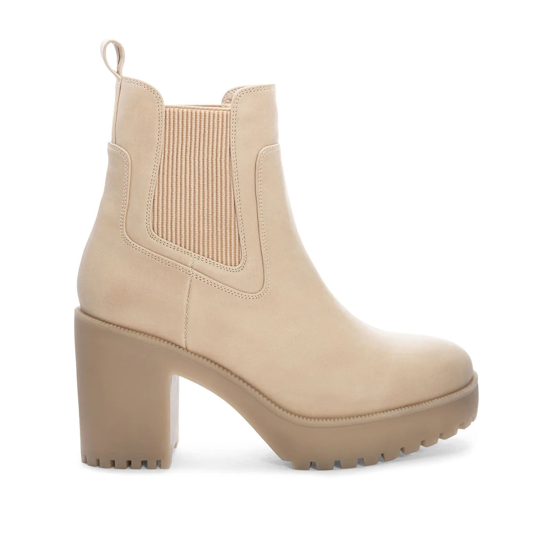 Good Day Nubuck Natural Booties