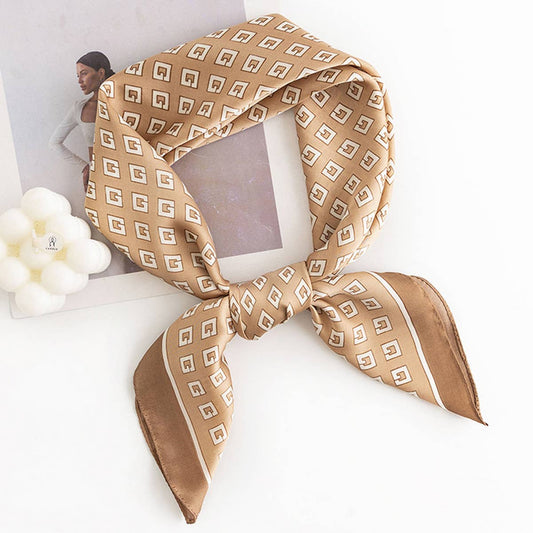 Chic Silk Square Scarf